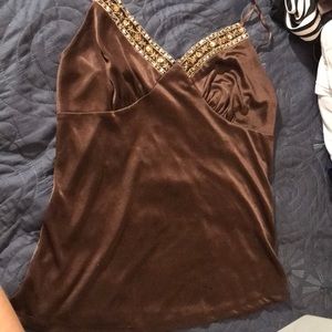 Cute brown top